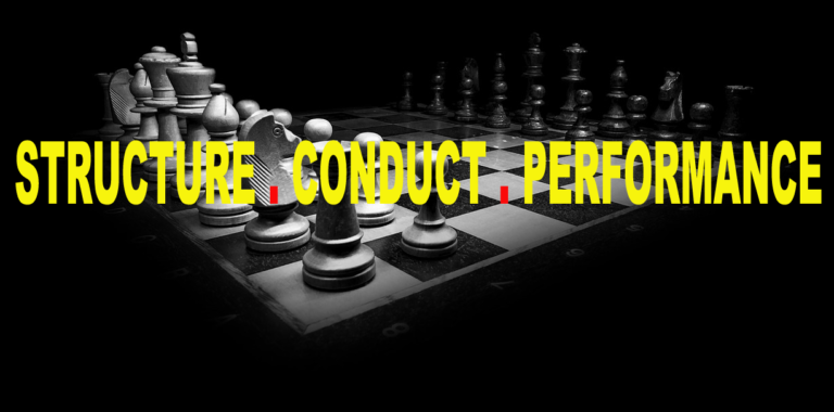Structure-Conduct-Performance paradigm is an excellent way to lead through change